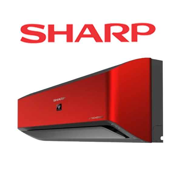 Sharp Air Conditioner 2.25 horse Cool and Hot Plasma Digital Inverter Red