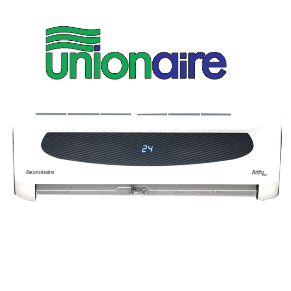 Unionaire air conditioner 1.5horse cold and hot Artify Promax white