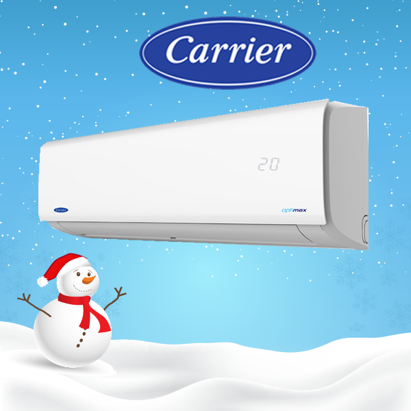 Carrier air conditioner 1.5 h cool and hot inverter optimax