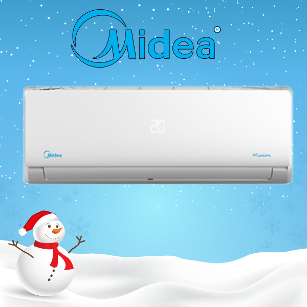 Midea air conditioner 1.5 h cold and hot inverter