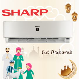 Sharp air conditioner 1.5 h cool and hot with plasma digital