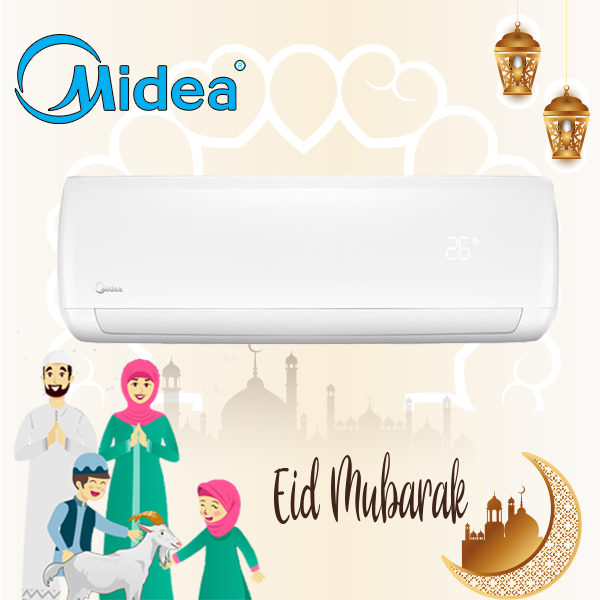 Midea air conditioner 5 h cold and hot mission