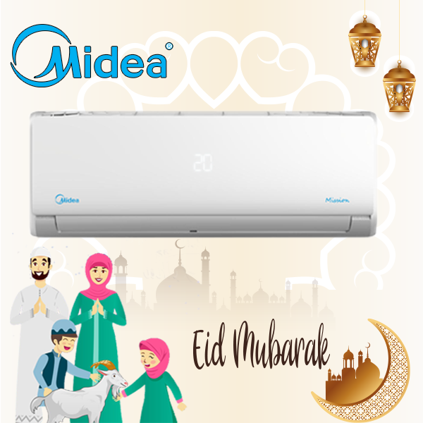 Midea air conditioner 1.5 h cold and hot inverter