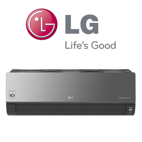 LG Air Conditioner 1.5 HP Cold Hot Plasma Digital ARTCOOL Dual Inverter Wi-Fi Black