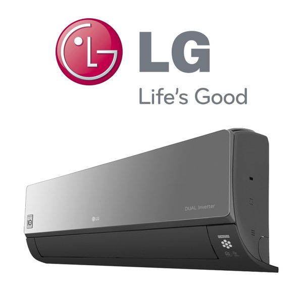 LG Air Conditioner 2.25 HP Cold Hot Plasma Digital ARTCOOL Dual Inverter Wi-Fi Black - Image 2