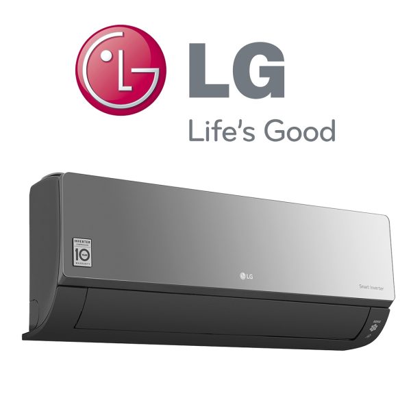 LG Air Conditioner 3HP Cold Hot Plasma Digital ARTCOOL Dual Inverter Wi-Fi Black - Image 3